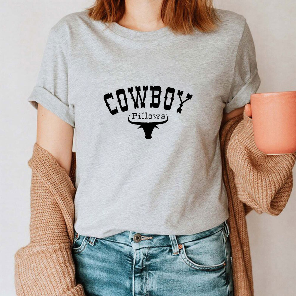 Limited Cowboy Pillows Funny Shirt For Men Women