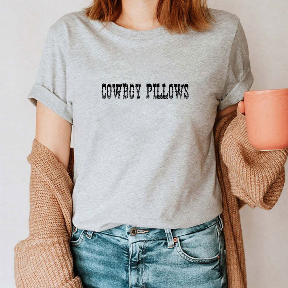 Comfort Color Cowboy Pillows Groovy Shirt
