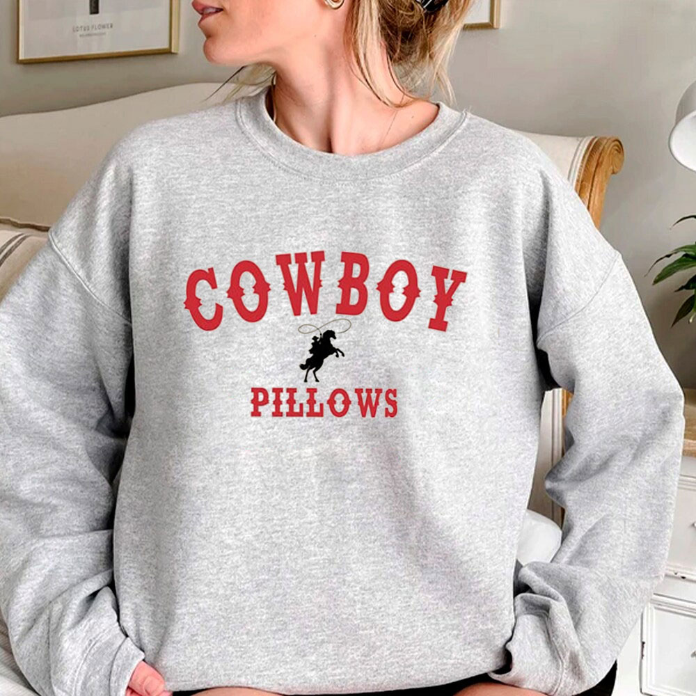 Funny Western Cowboy Pillows Sweatshirt