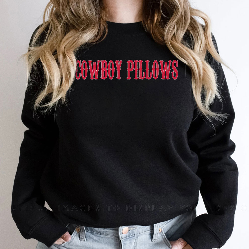 Comfort Cowboy Pillows Music Concert Sweatshirt