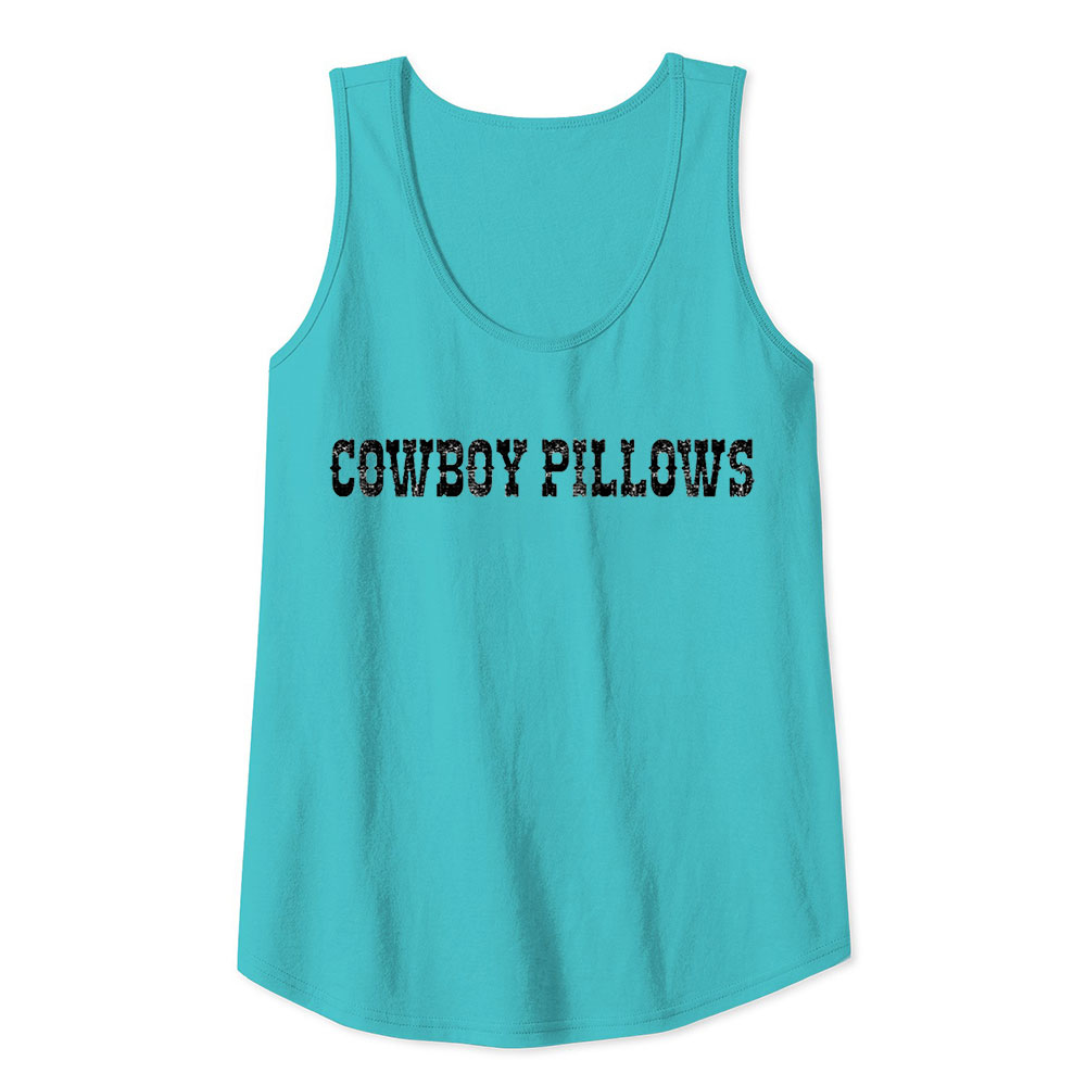 Funny Western Cowgirl Cowboy Pillows Tank Top