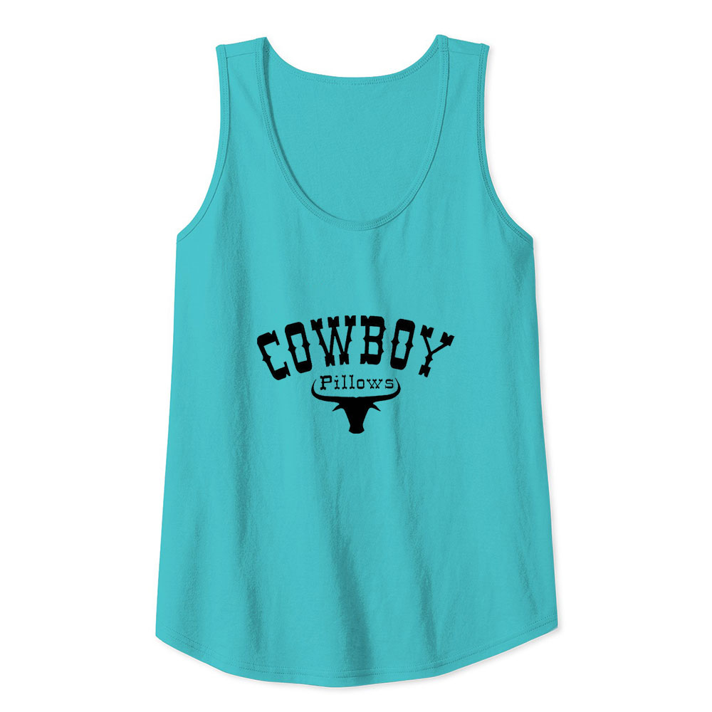 Limited Cowboy Pillows Funny Tank Top For Men Women
