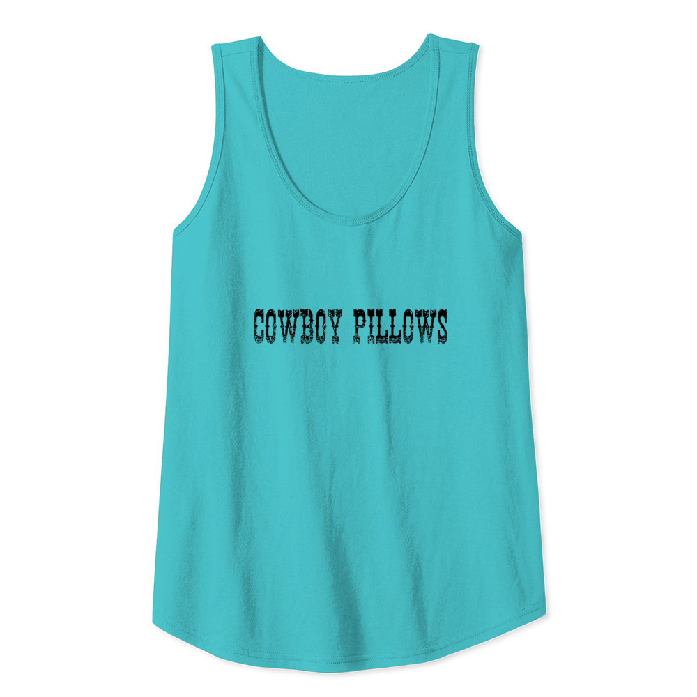 Comfort Color Cowboy Pillows Groovy Tank Top