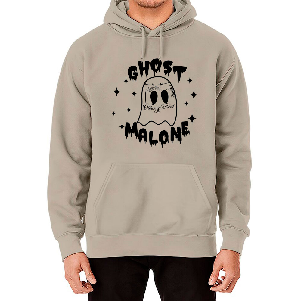 Funny Halloween Ghost Malone Hoodie For Men Women