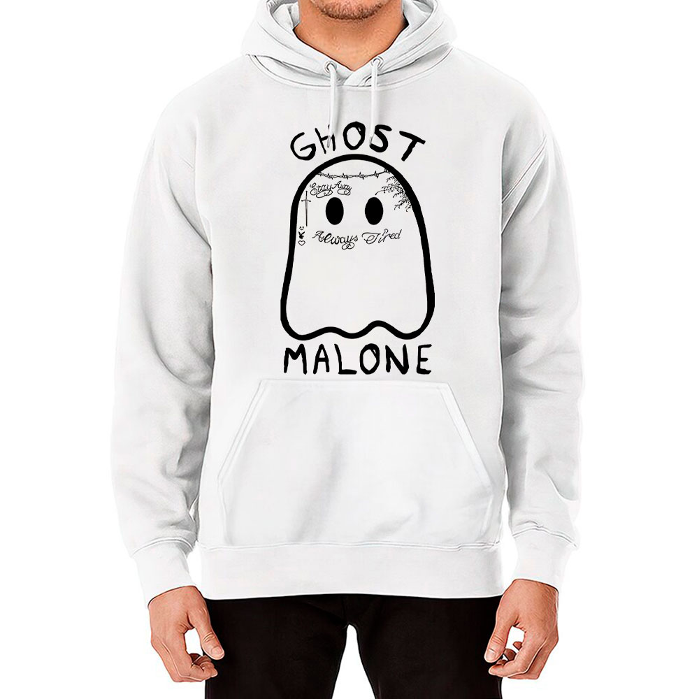 Ghost Malone Cute Style Hoodie For Halloween Party
