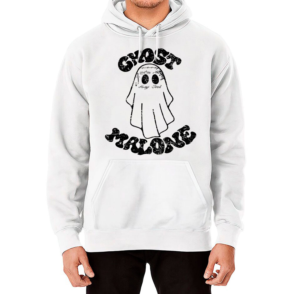 Ghost Malone Groovy Hoodie For Boys Girls