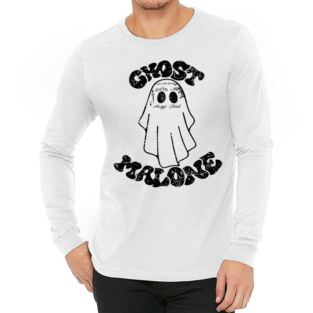 Ghost Malone Groovy Long Sleeve For Boys Girls