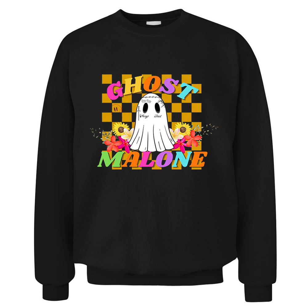 Comfort Colors Ghost Malone Halloween Sweatshirt