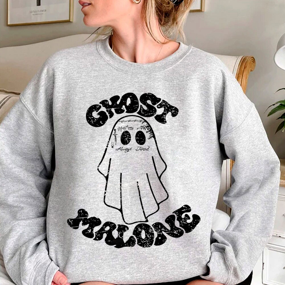 Ghost Malone Groovy Sweatshirt For Boys Girls