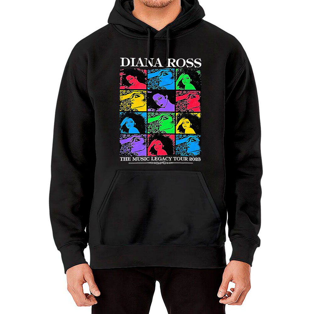 Vintage Diana Ross The Music Legacy Tour 2023 Hoodie