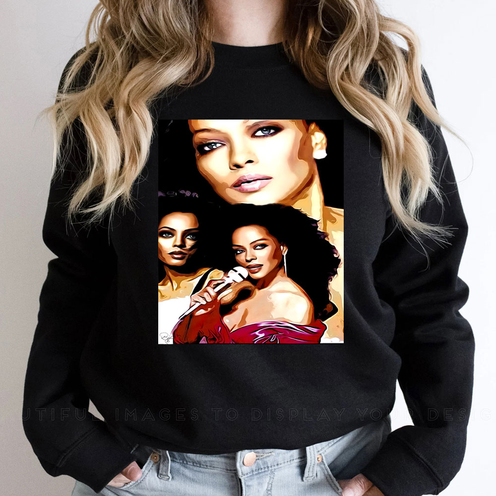 Retro 90 Diana Ross Sweatshirt For Fans