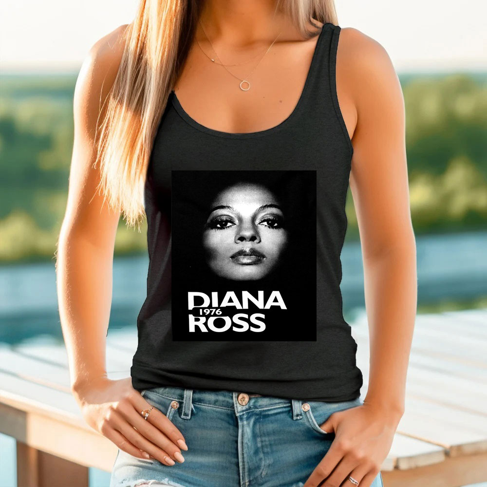 Inspirational Diana Ross 1976 Tank Top For Girls