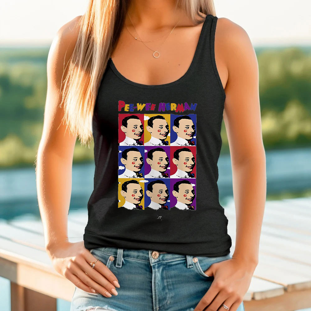 Funny Pee Wee Herman Tank Top Gift For Friend