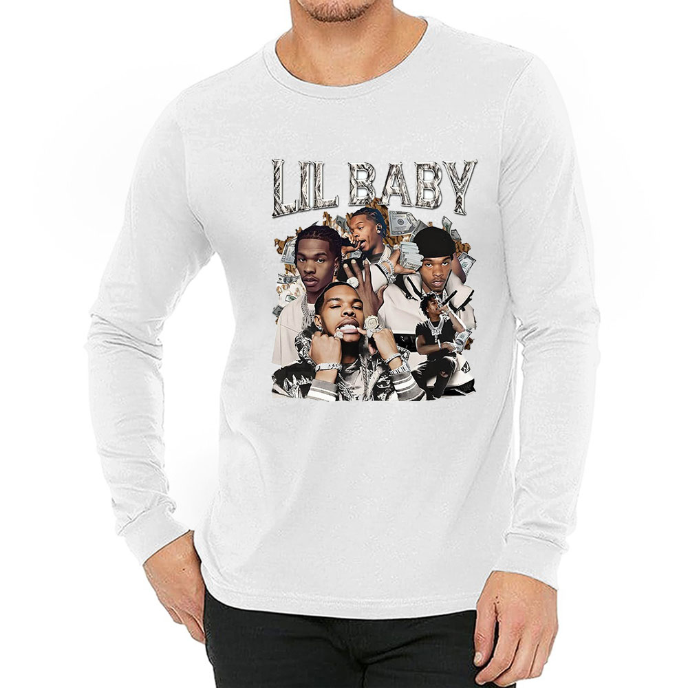 Lil Baby Rapper Cool Design Long Sleeve For Men Women
