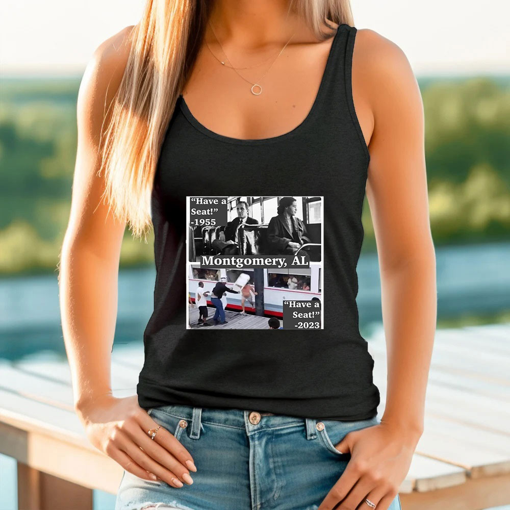 Have A Seat Montgomery Alabama Brawl Tank Top From History