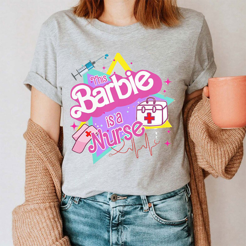 Cute Barbie Nurse Shirt Week Gift