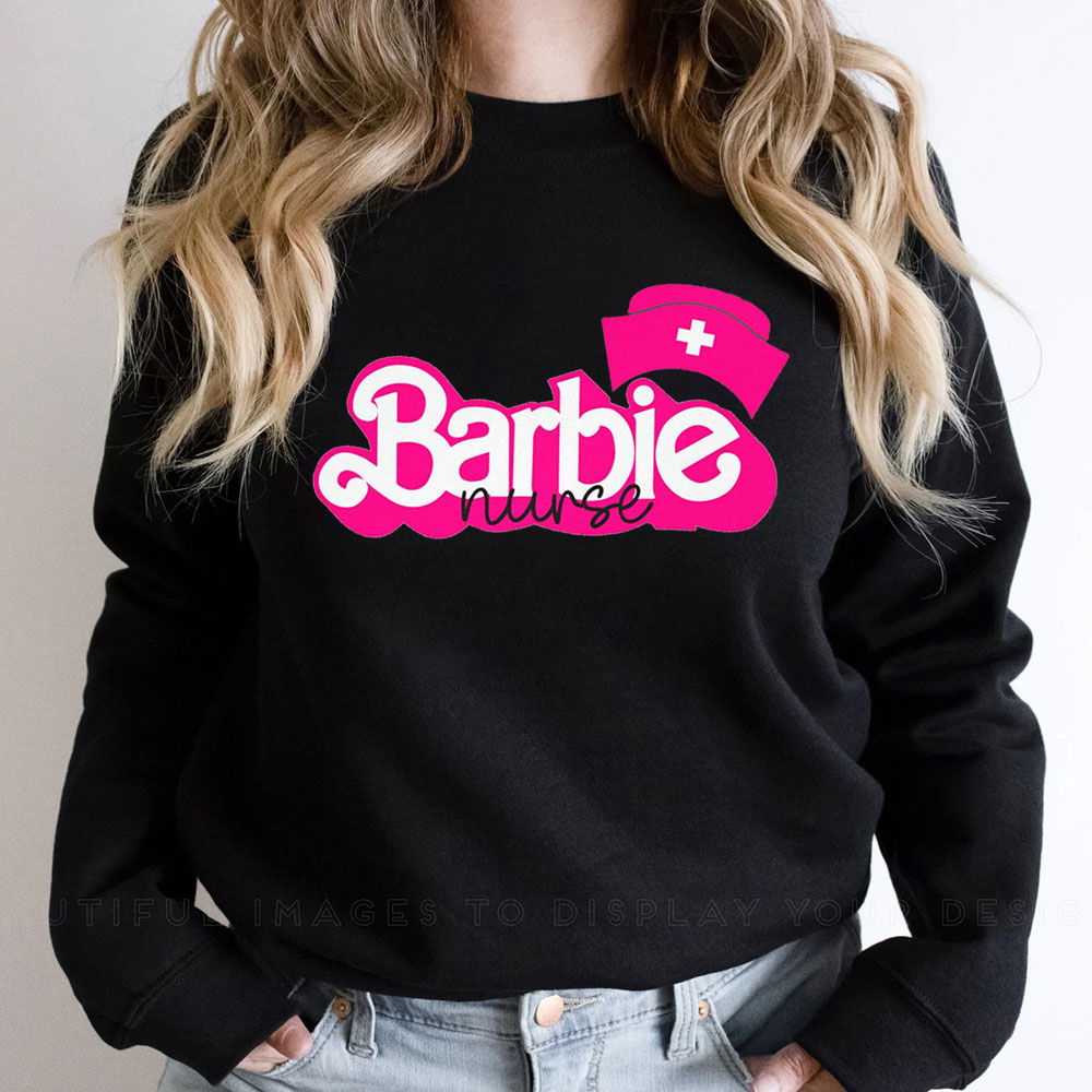 Birthdays Outfit For Doll Barbie Nurse Sweatshirt