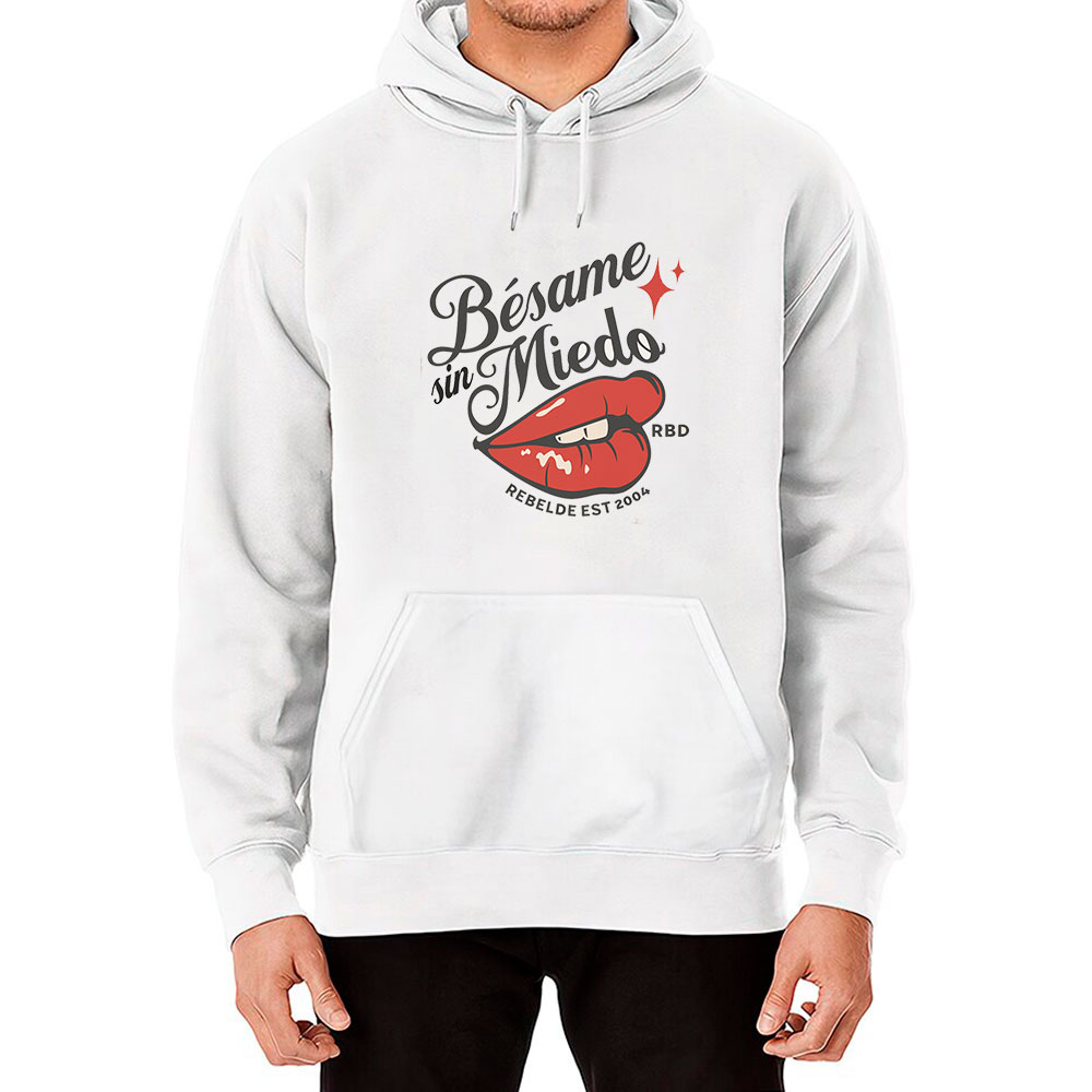 Relaxed Fit Rebelde Hoodie For Girls