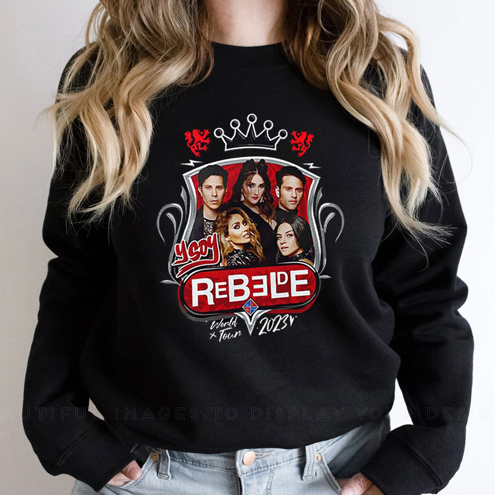 Touring Rebelde Sweatshirt For Music Lover Gift