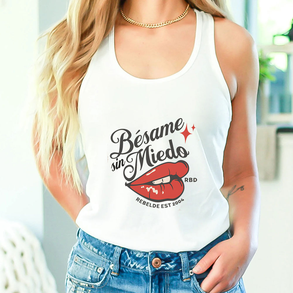 Relaxed Fit Rebelde Tank Top For Girls