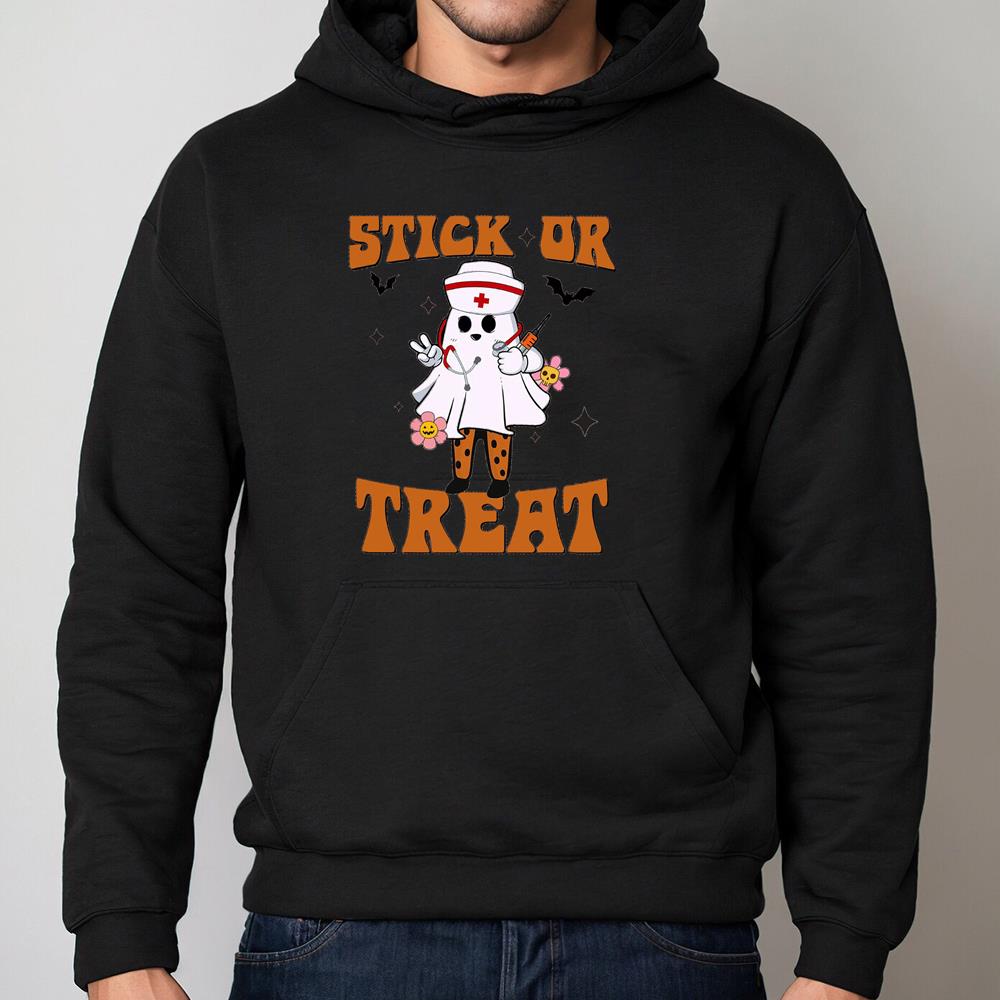 Stick Or Treat Spooky Season Halloween Shirt