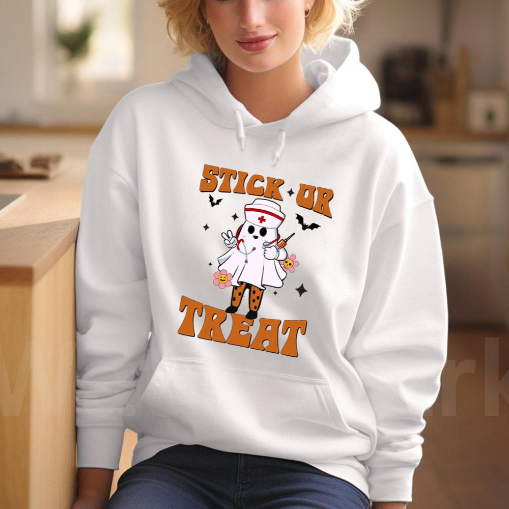 Stick Or Treat Spooky Season Halloween Shirt