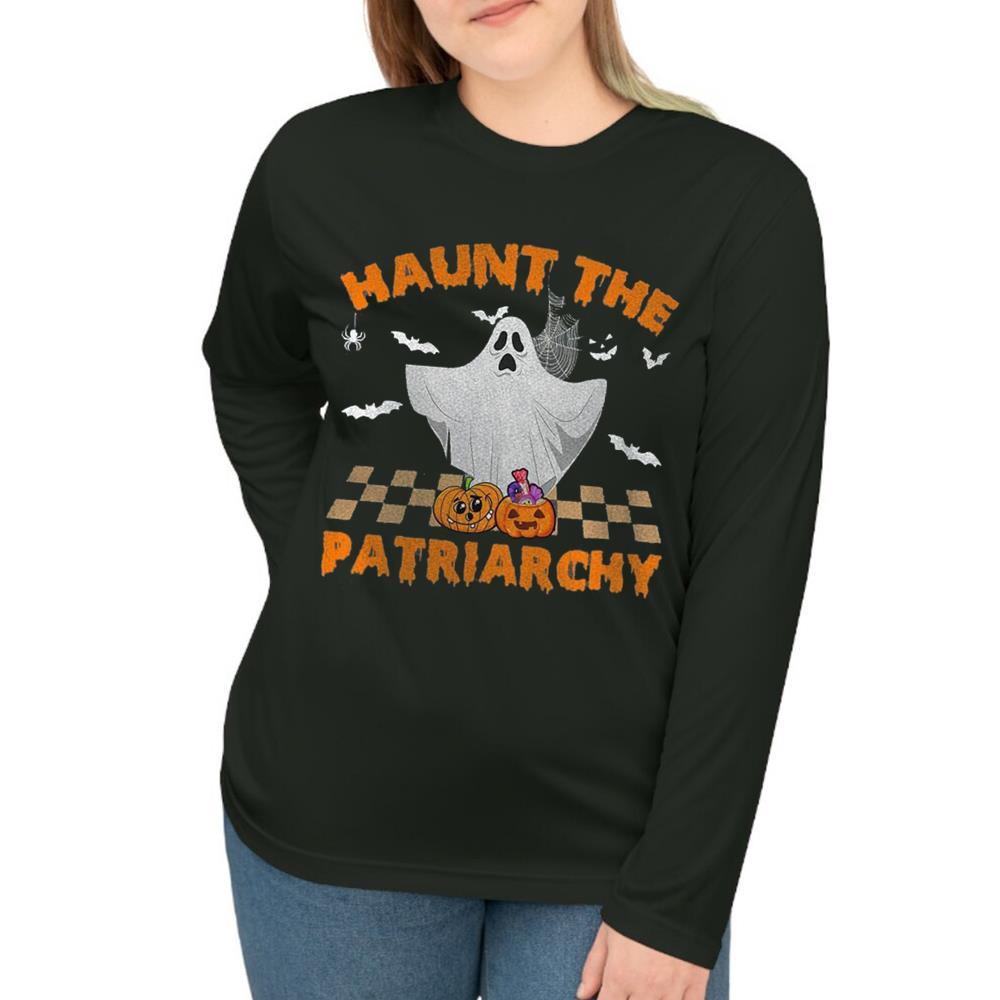 Feminist Haunt The Patriarchy Halloween Shirt For Friend