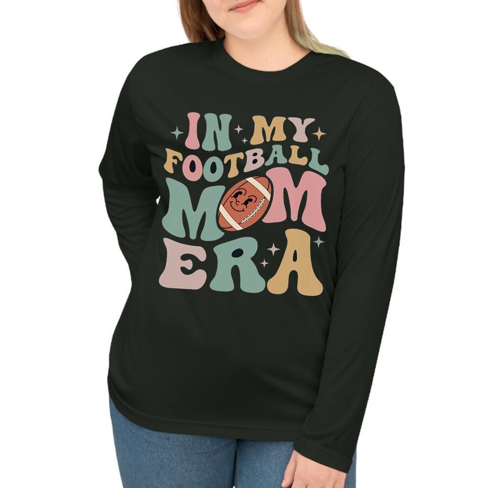 Retro In My Football Mom Era Mother's Day Shirt For Women