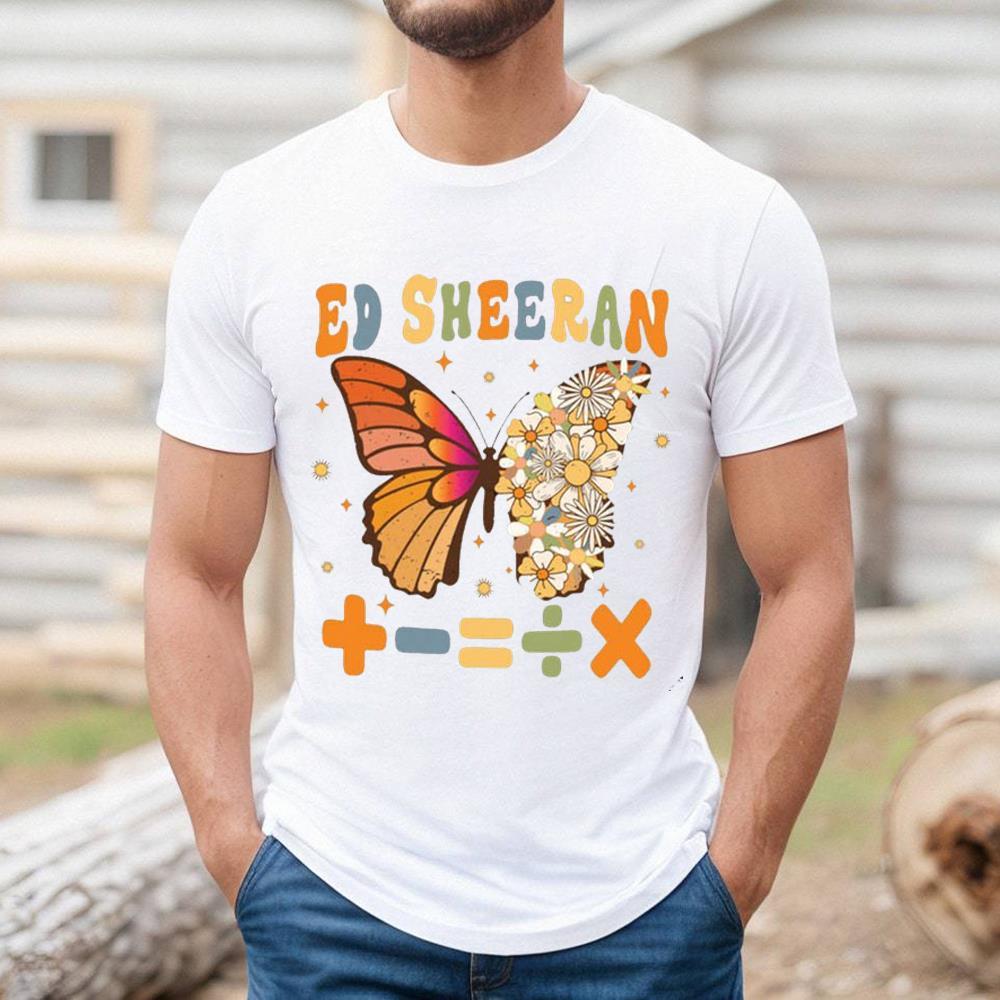 Mathematics Tour Ed Sheeran Music Shirt Gift For Fans