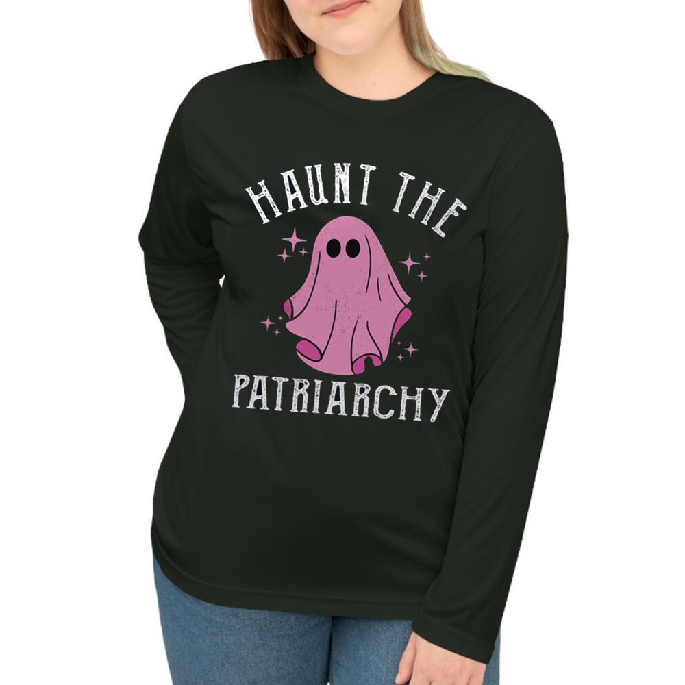 Ghost Top Spooky Season Haunt The Patriarchy Halloween Shirt