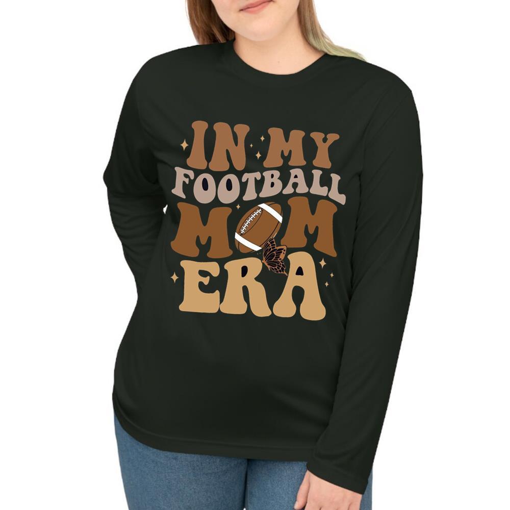 In My Football Mom Era Mother's Day Shirt Make Mom Happy