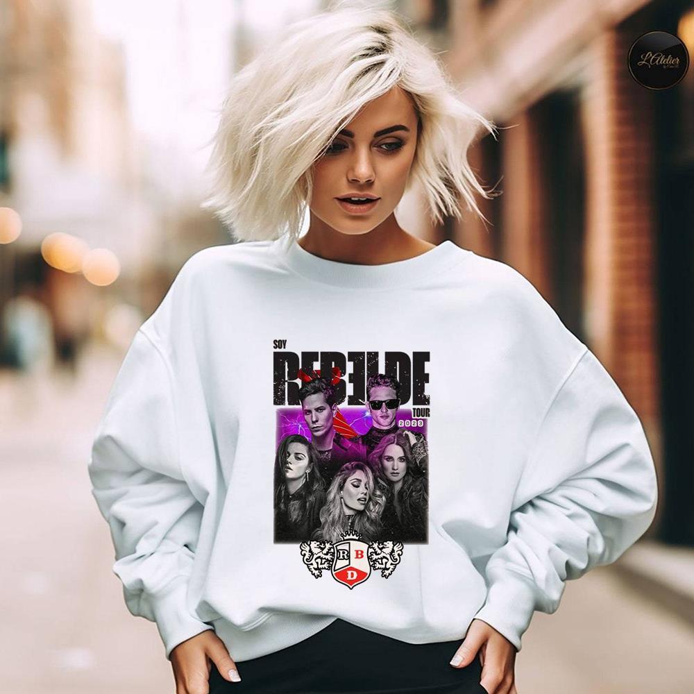 Soy Rebelde Tour 2023 Shirt For Rbd Fans