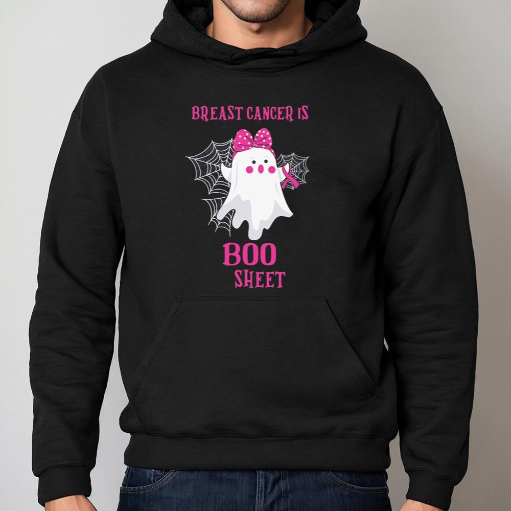 Breast Cancer Is Boo Sheet Shirt Make Boo Halloween Gift