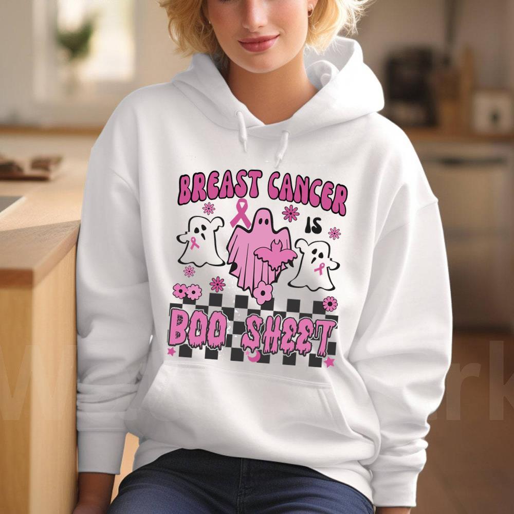 Retro Breast Cancer Is Boo Sheet Shirt For Her