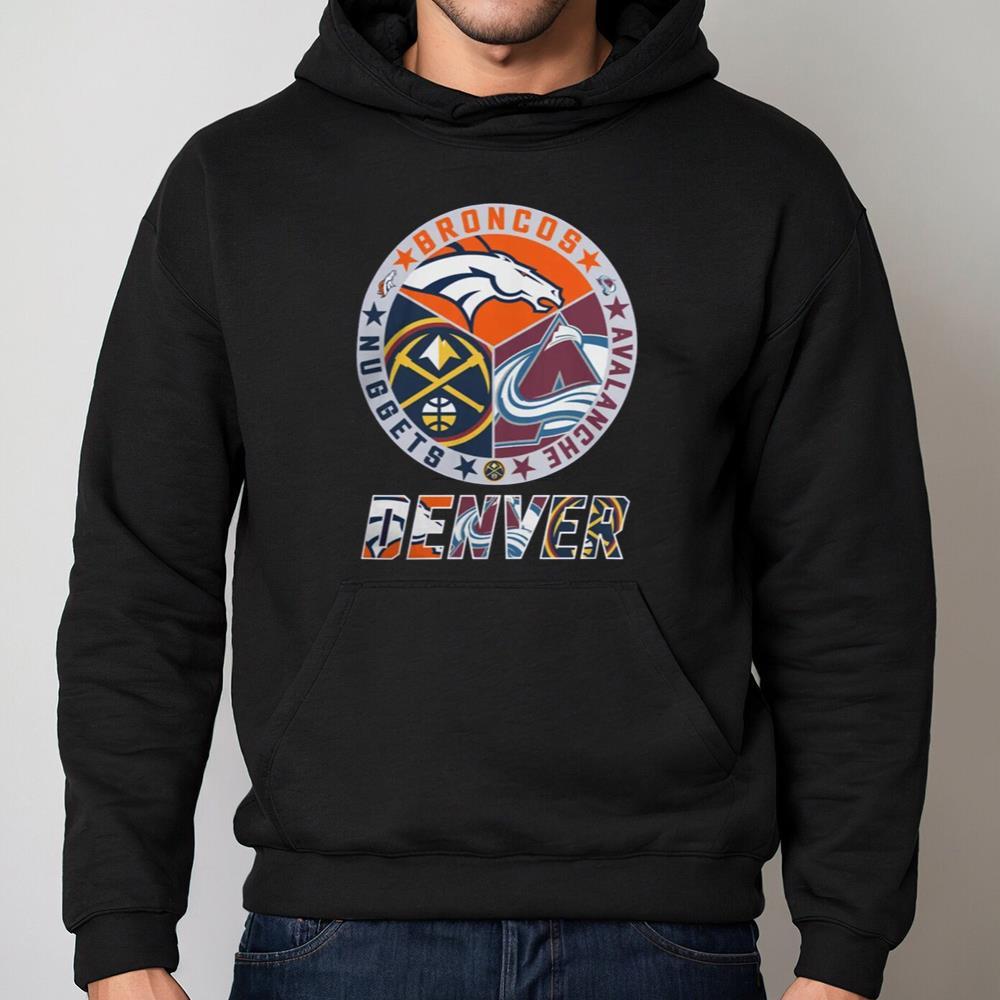 Denver Broncos Shirt For Nuggets Team Logo 2023