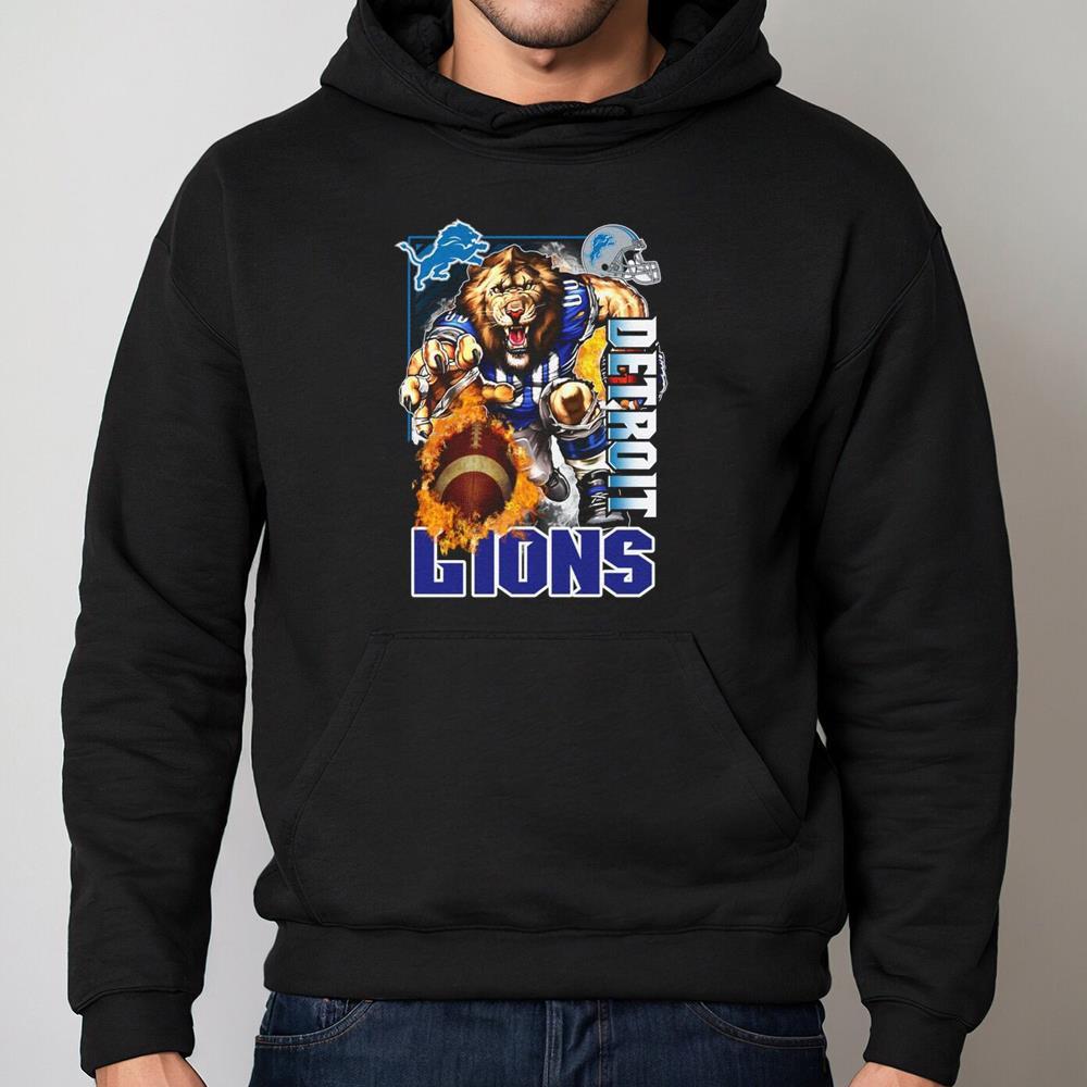 Unisex Detroit Lions Shirt For Sports Fan Team