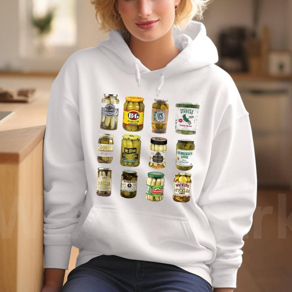 Vintage Canned Pickles Shirt For Pickle Lovers