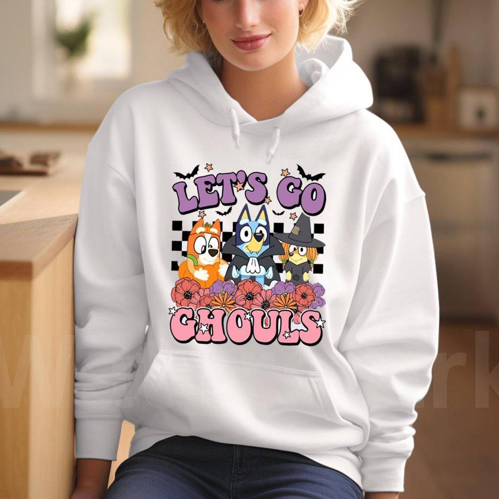Lets Go Ghouls Shirt From Bluey And Friend Halloween