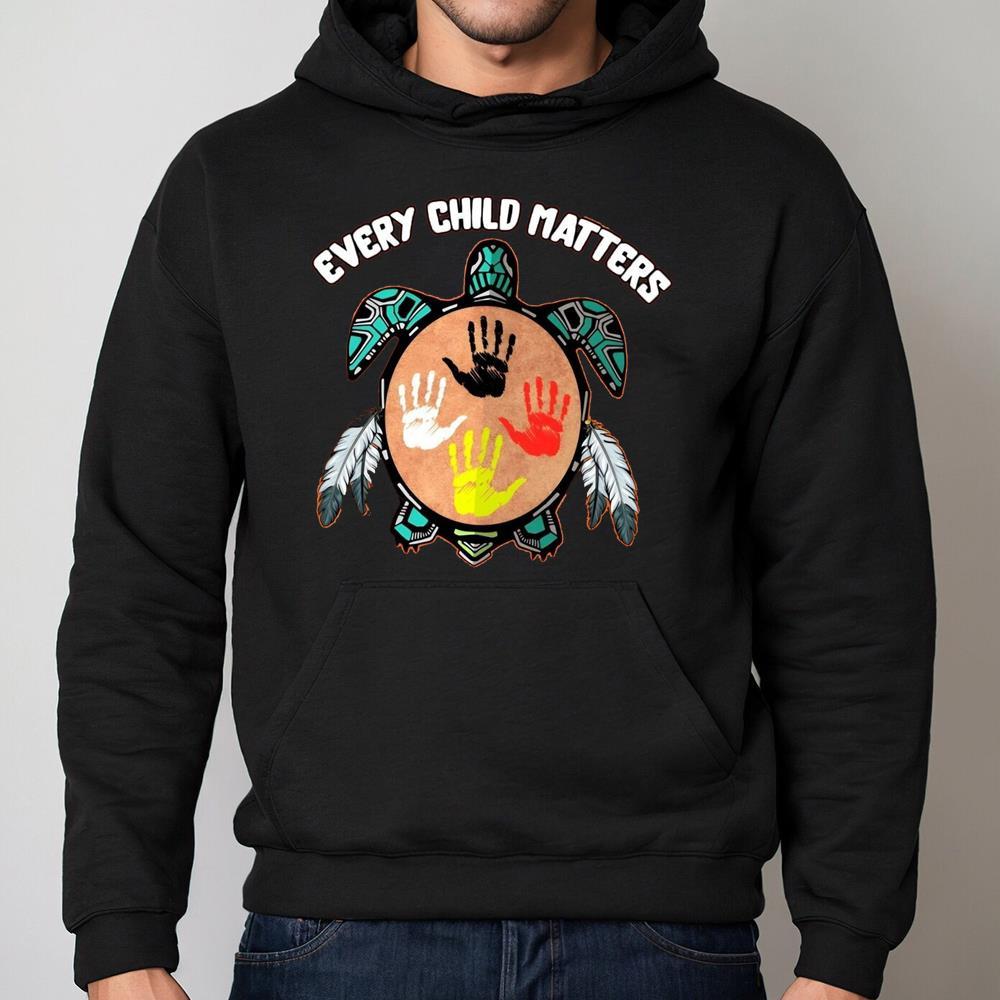 Every Child Matters Shirt Gift Indigenous Education, Funny Indigenous Education Sweater Long Sleeve