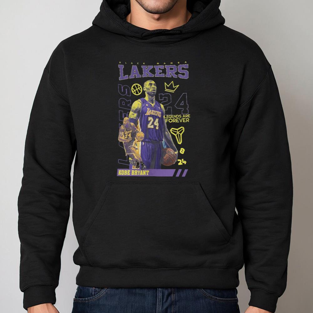 Unisex Kobe Bryant Shirt Gift For Him, Retro Bryant La Lakers Sweatshirt Long Sleeve