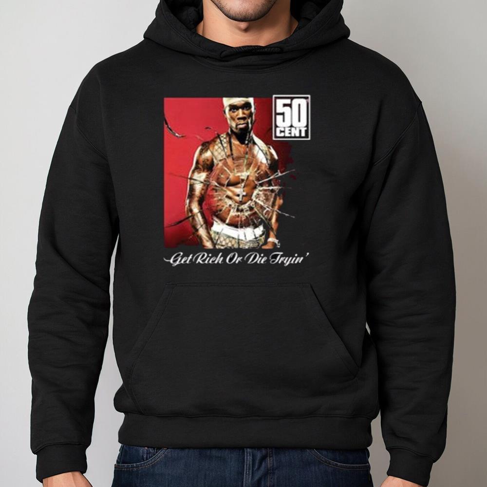 Vintage 50 Cent Shirt Gift For Her, Music Tour Crewneck Short Sleeve