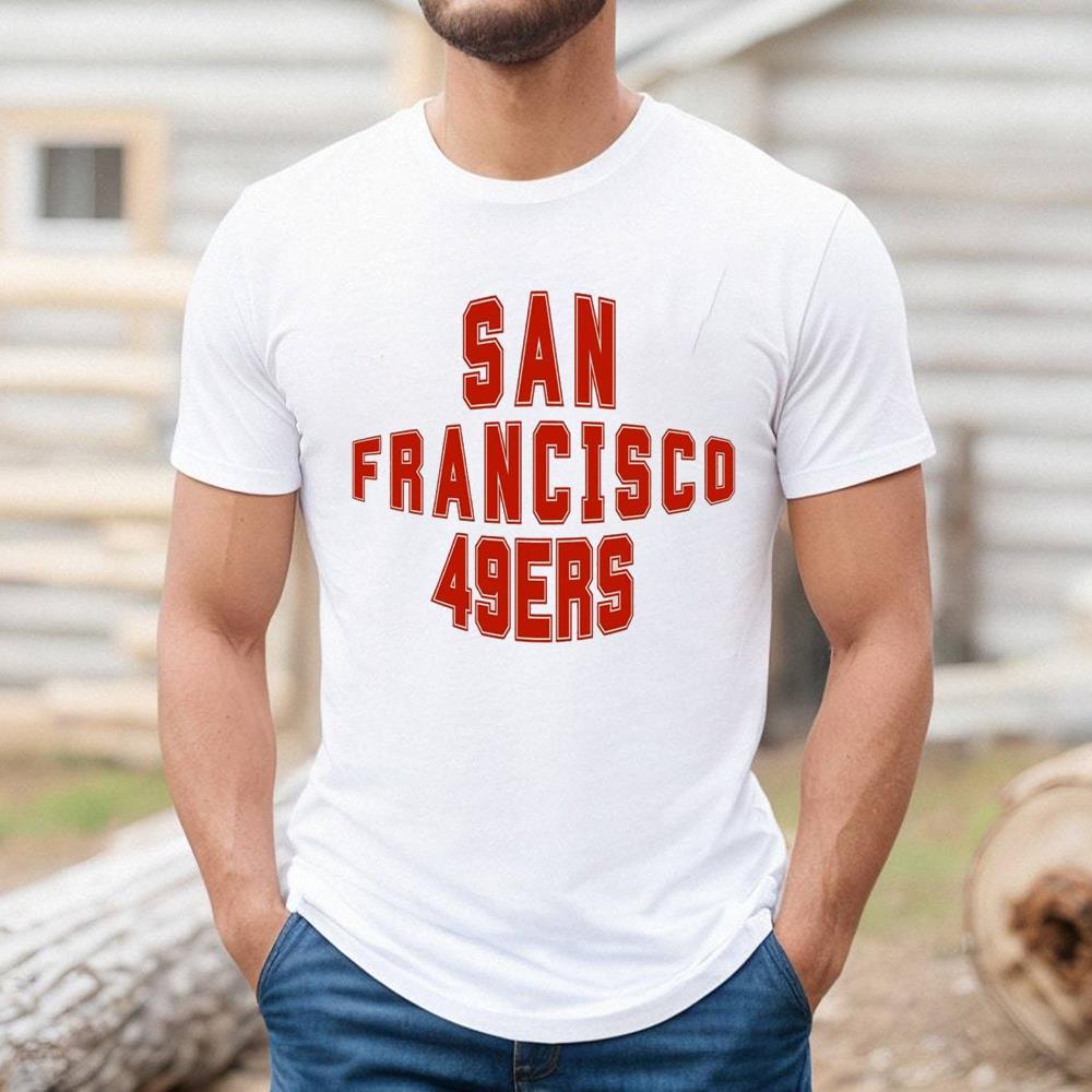 San Francisco Football Shirt For Game Day Family, San Francisco 49ers T Shirt Long Sleeve