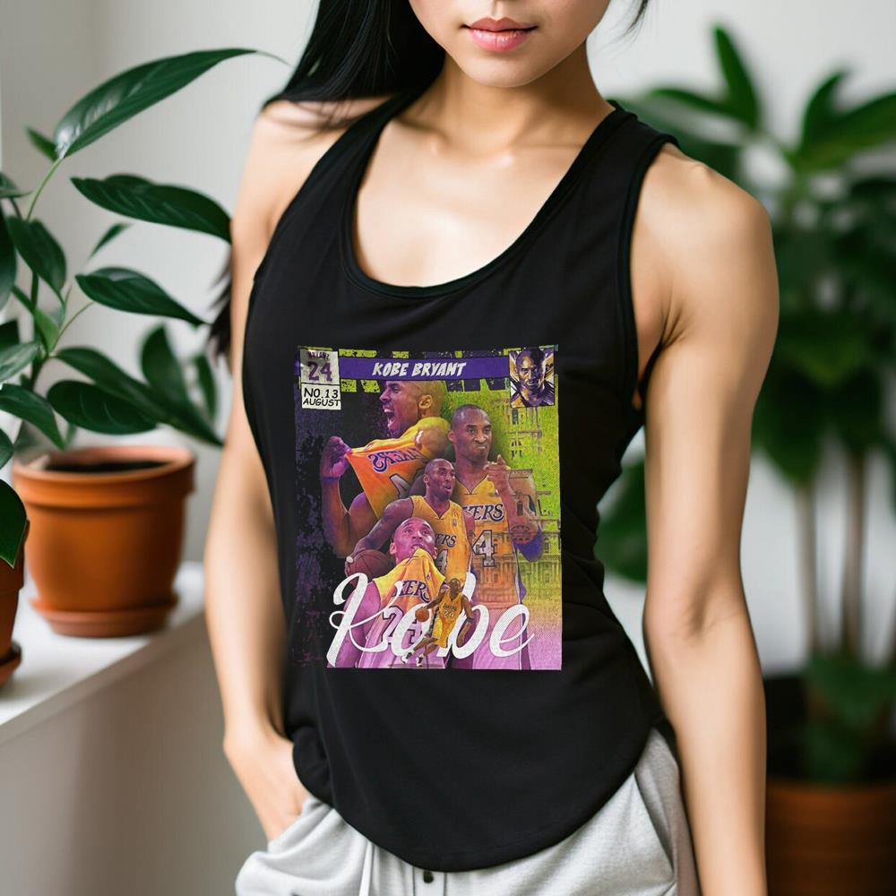 Vintage 90s Y2k Kobe Bryant Shirt, Michael Jordan Short Sleeve Creative  Shirt