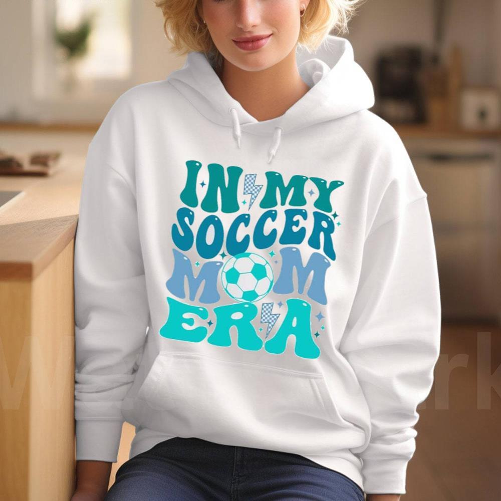 Sport In My Soccer Mom Era Shirt For Her, Vintage Sweatshirt Long Sleeve