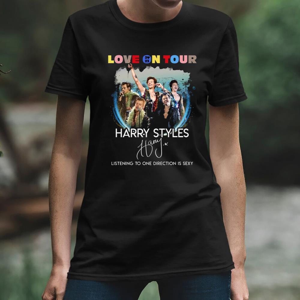 Signature Harry Style Shirt Love On Tour 2023, Music Harry Tee Tops Long Sleeve