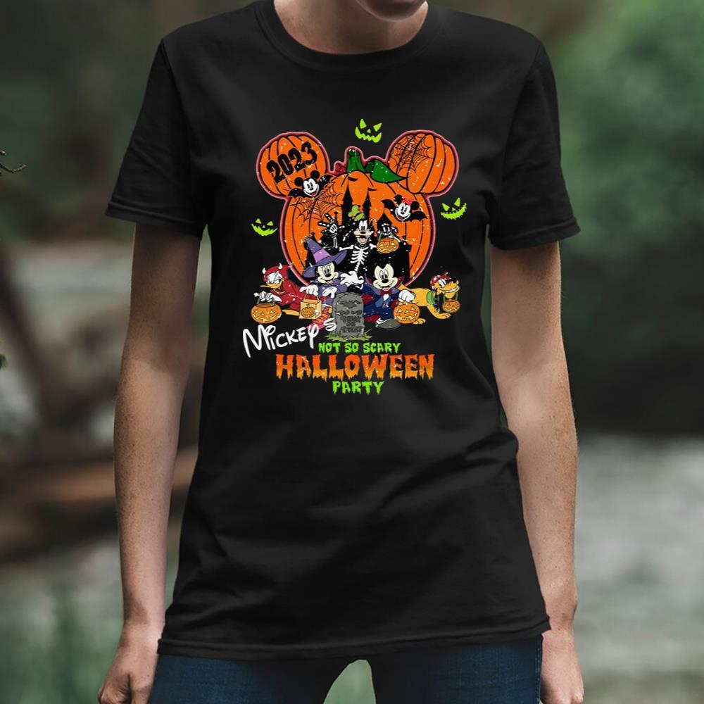 Not So Scary Halloween Party Shirt For Her, Halloween Party Tee Tops Unisex Hoodie