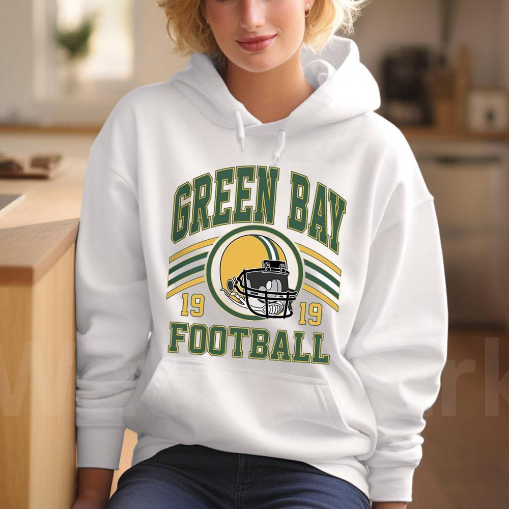 Retro Green Bay Packers Shirt For Football Fans, Green Bay Packers Sweatshirt Tee Tops