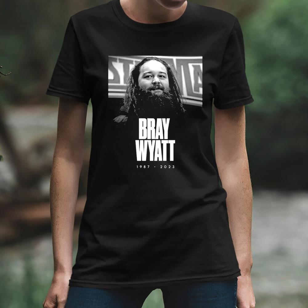 Rip 1987-2023 Bray Wyatt Shirt, Bray Wyatt Short Sleeve Retro Long Sleeve