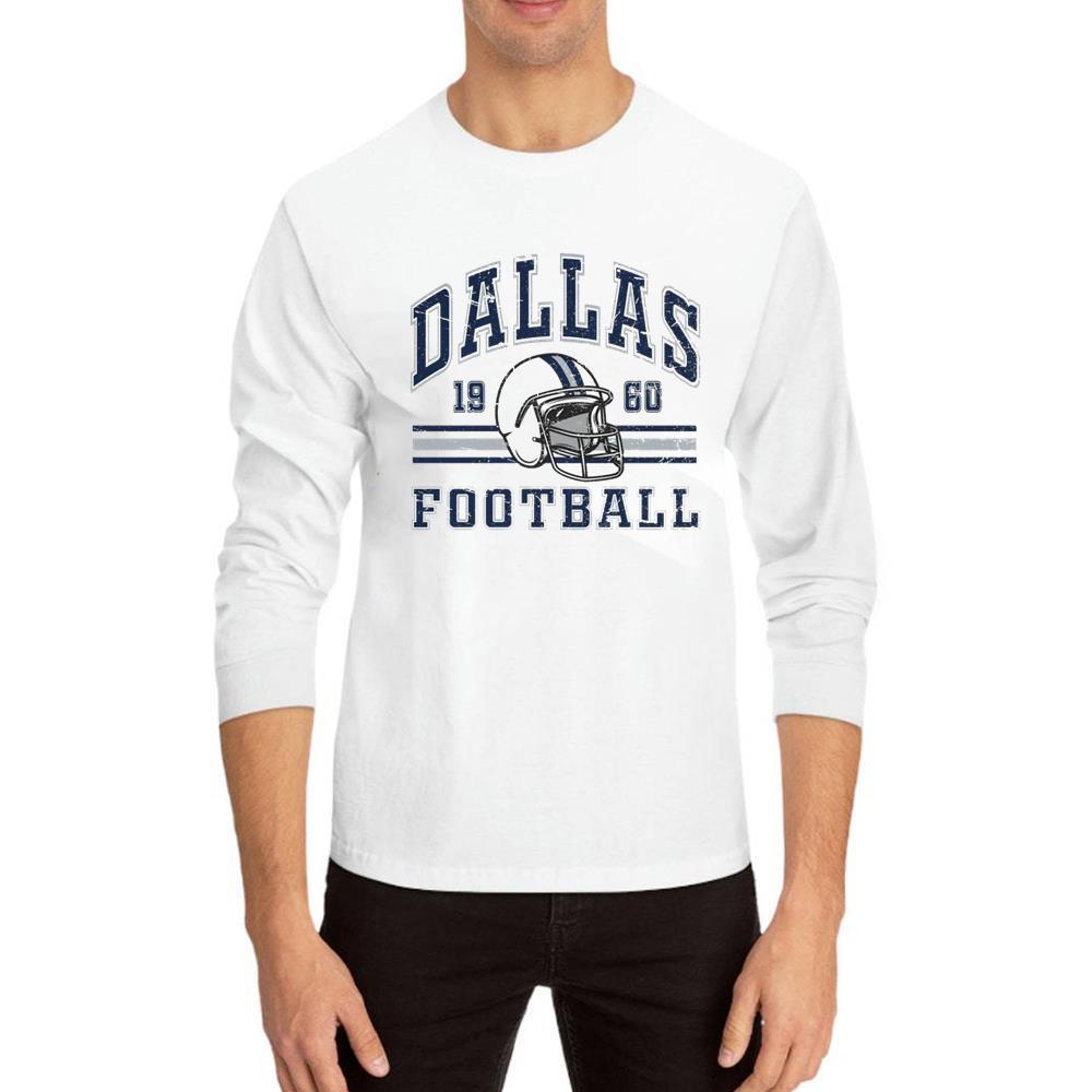 Dallas Cowboys Shirt Gifts For Dallas Cowboys, Vintage Cowboys Sweater Tee Tops