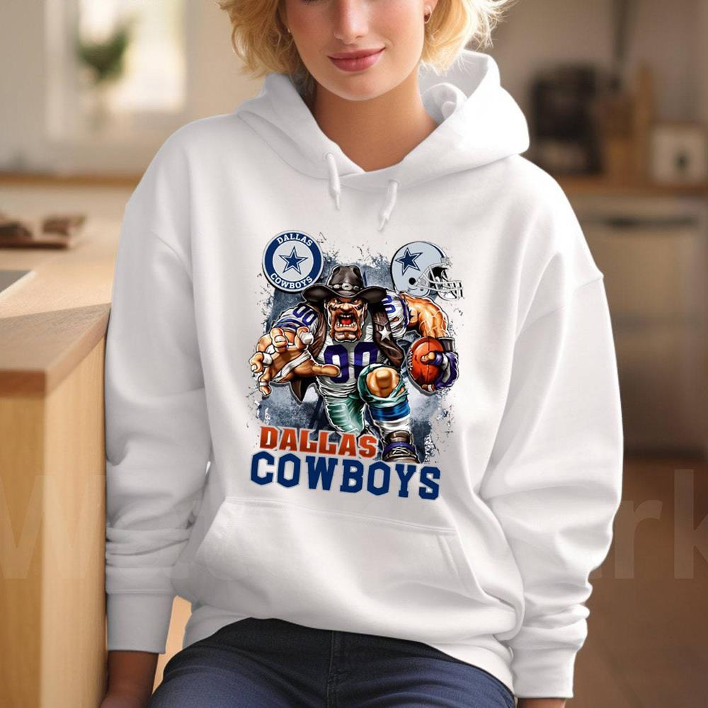 Dallas Cowboys Shirt For Football Looney Tunes, Dallas Unisex T Shirt Long Sleeve